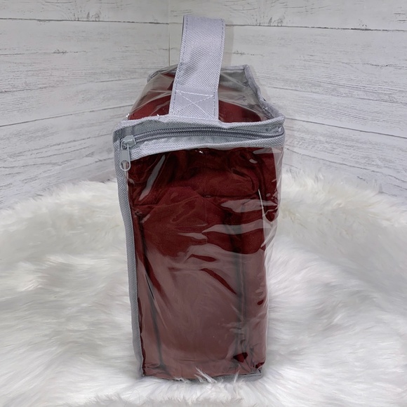 ⭐️SEE NEW LISTING⭐️Full 6pc Burgundy Bedsheets - Picture 3 of 5